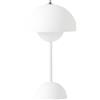 tradition &tradition - Lampada senza fili ricaricabile FlowerPot - Bianco - policarbonato - Designer Verner Panton