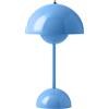 tradition &tradition - Lampada senza fili ricaricabile FlowerPot - Blu - policarbonato - Designer Verner Panton