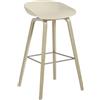 Hay - Sgabello bar About a stool - Beige - Rovere saponato - Designer Hee Welling