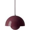 tradition &tradition - Sospensione FlowerPot - Viola - Acciaio laccato - Designer Verner Panton