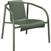 Houe - Poltrona bassa Nami - Verde - Plastica riciclata - Designer Hans Thyge & Co