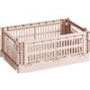 Hay - Cestino Colour Crate - Beige - Polipropilene riciclato - Designer Hay Studio