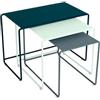 Fermob - Tavolini estraibili Oulala - Multicolore - Acciaio - Designer Studio Fermob