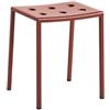 Hay - Sgabello Balcony - Rosso - Acciaio verniciato a polvere - Designer Ronan & Erwan Bouroullec