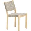 ARTEK - Sedia impilabile Sangles - Beige - Cinghie in lino - Designer Alvar Aalto