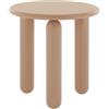 Kartell - Tavolino Undique - Beige - MDF laccato - Designer Patricia Urquiola