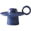 tradition &tradition - Portacandela Momento - Blu - Ceramica smaltata - Designer Jaime Hayón