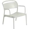 Muuto - Poltrona bassa Linear - Grigio - Acciaio - Designer Thomas Bentzen