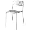 Tolix - Sedia impilabile Patio - Metallo - Acciaio inox grezzo protetto con finitura trasparente - Designer Studio Pauline Deltour
