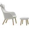 Vitra - Poltrona imbottita HAL - Grigio - Plastica rinforzata con fibra di vetro - Designer Jasper Morrison