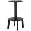 tradition &tradition - Sgabello alto girevole Massif - Nero - Massello di quercia colorato - Designer Anderssen & Voll