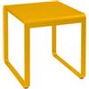 Fermob - Tavolo quadrato Bellevie - Giallo - Alluminio - Designer Pagnon & Pelhaître