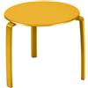 Fermob - Tavolino d'appoggio Alizé - Giallo - alluminio verniciato - Designer Pascal Mourgue
