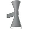 Nemo - Lampada da parete Le Corbusier - Grigio - Alluminio - Designer Le Corbusier