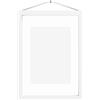 MOEBE - Cornice Frames - Bianco - Cinghia elastica