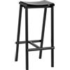 Hay - Sgabello alto Taburete - Nero - Compensato - Designer Marc Morro