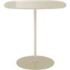 Kartell - Tavolino d'appoggio Thierry - Bianco - Acciaio verniciato - Designer Piero Lissoni