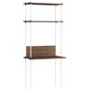 MOEBE - Scrivania Shelving System - Marrone - MDF impiallacciato rovere