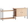MOEBE - Scaffale Shelving System - Legno naturale - MDF impiallacciato rovere