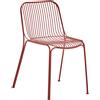 Kartell - Sedia HiRay - Rosso - Acciaio zincato verniciato - Designer Ludovica & Roberto Palomba