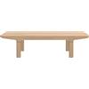 Hartô - Tavolino Camille - Legno naturale - Rovere massello - Designer Guillaume Delvigne