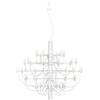 Flos - Sospensione 2097 - Bianco - Ferro - Designer Gino Sarfatti