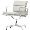Vitra - Poltrona imbottita Soft Pad - Bianco - Designer Charles & Ray Eames