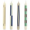 Hay - Candela lunga - Multicolore - Stearina vegetale