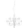Flos - Lampadario 2097 - Bianco - Ferro - Designer Gino Sarfatti