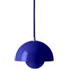 tradition &tradition - Sospensione FlowerPot - Blu - Acciaio laccato - Designer Verner Panton