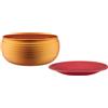 Alessi - Set Tornitore matto - Arancione - Alluminio anodizzato - Designer Pierre Charpin