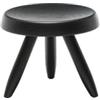 CASSINA - Sgabello i Maestri - Nero - Massello di quercia colorato - Designer Charlotte Perriand