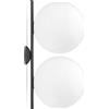 Flos - Plafoniera IC - Nero - Acciaio verniciato - Designer Michael Anastassiades