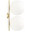 Flos - Plafoniera IC - Metallo - Acciaio con finitura in ottone - Designer Michael Anastassiades