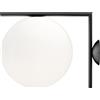 Flos - Lampada da parete IC - Nero - Acciaio verniciato - Designer Michael Anastassiades