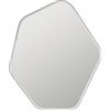 BROSTE COPENHAGEN - Specchio murale Ruby - Argento - MDF laccato