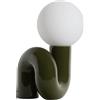 Petite Friture - Lampada da tavolo Neotenic - Verde - Ceramica smaltata - Designer Jumbo