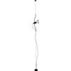 Flos - Lampada a stelo Luminator - Nero - Elastomero - Designer Pio Manzu