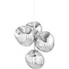 Tom Dixon - Sospensione Melt - Argento - Policarbonato soffiato - Designer Tom Dixon