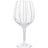 BROSTE COPENHAGEN - Bicchiere da vino Stripe - Bianco - Vetro soffiato a bocca