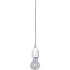 Ferm Living - Sistema di sospensione elettrica Lampes rotin - Bianco - Porcellana