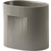 Muuto - Vaso per fiori Ridge - Marrone - Terracotta - Designer Studio Kaksikko