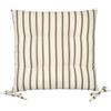 BROSTE COPENHAGEN - Cuscino per seduta Franca - Marrone - Cotone