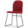 Cappellini - Sedia imbottita Hi pad - Rosso - Schiuma di poliuretano - Designer Jasper Morrison
