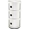 Kartell - Portaoggetti Componibili - Bianco - ABS - Designer Anna Castelli Ferrieri