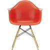 Vitra - Poltrona Eames Plastic - Rosso - Acero massiccio - Designer Charles & Ray Eames