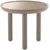 Kartell - Tavolino K-TOP - Beige - Vetro con finitura a specchio - Designer Rodolfo Dordoni