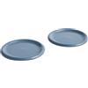 Hay - Ø 24 cm - Set di 2 Barro - Blu - Gres - Designer Pereira Office