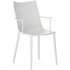 Kartell - Sedia H. H.H - Bianco - Tecnopolimero termoplastico riciclato - Designer Philippe Starck