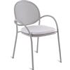 Unopiu - Poltrona Les Arcs - Grigio - Tessuto acrilico - Designer Meneghello Paolelli Associati
